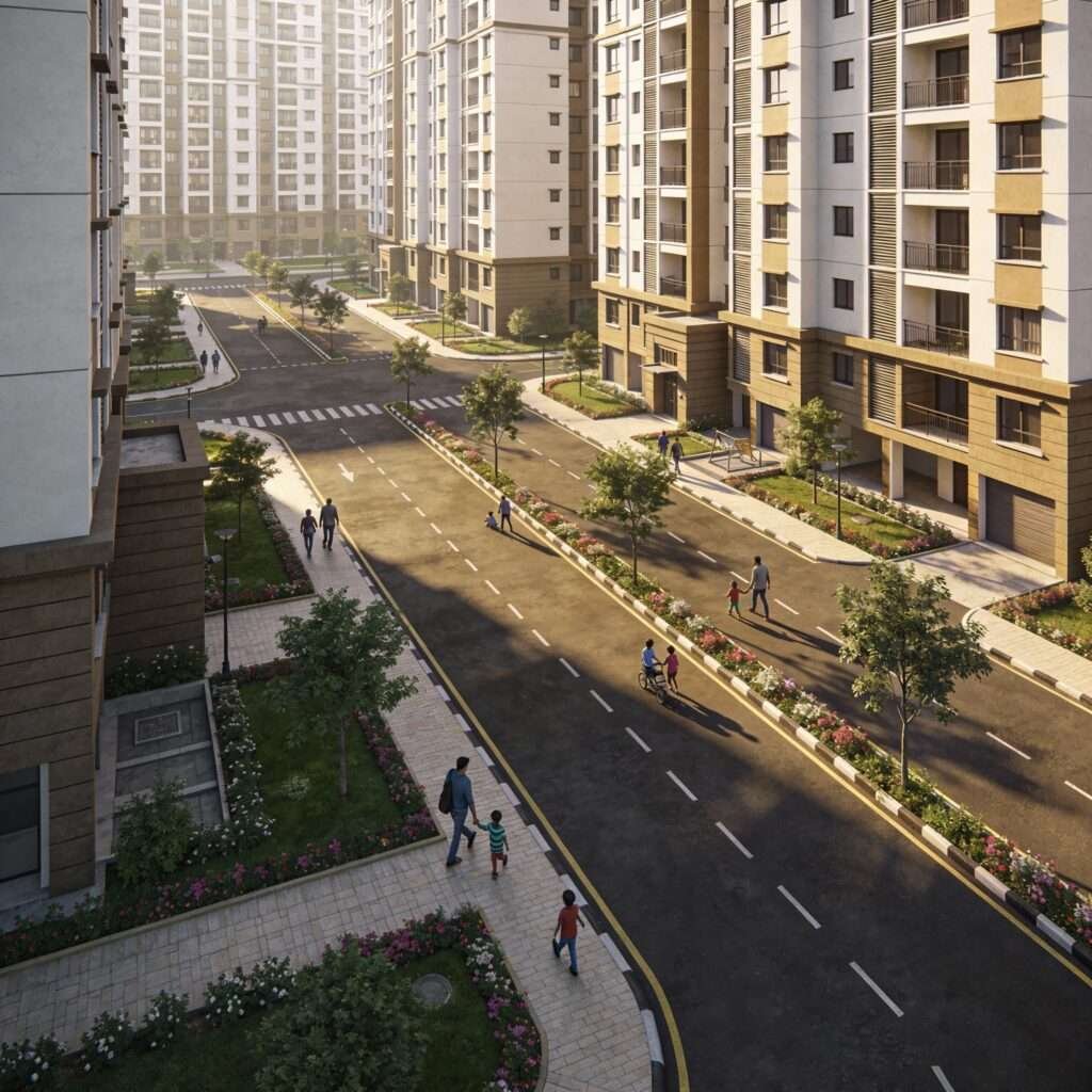 Flats in Wakad offering modern homes with excellent connectivity and lifestyle amenities