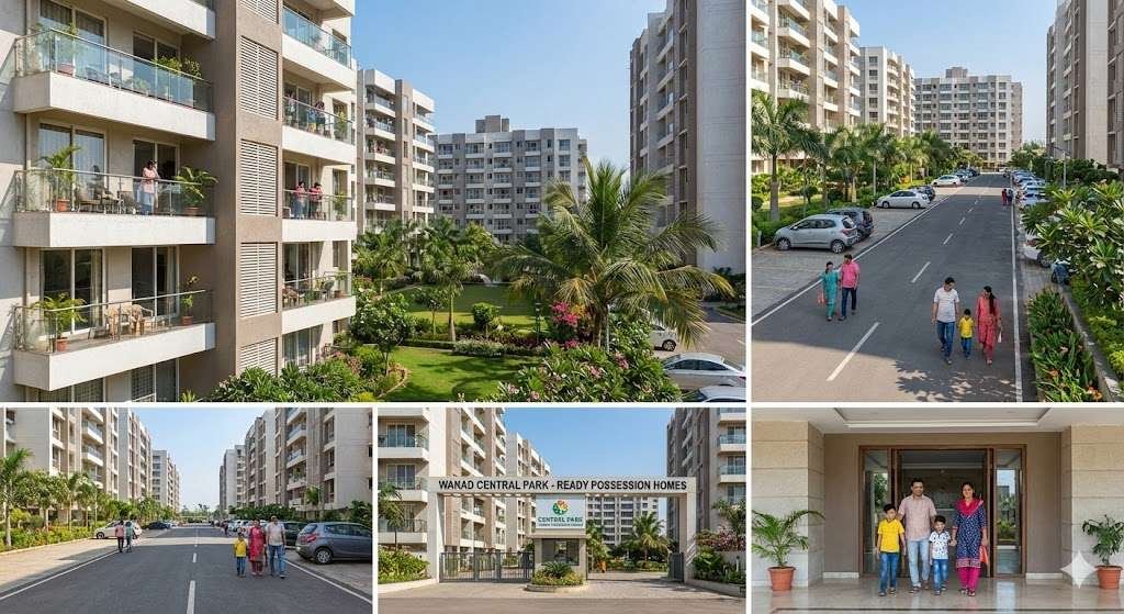 Ready to move 2 BHK in Wakad with completed residential apartments